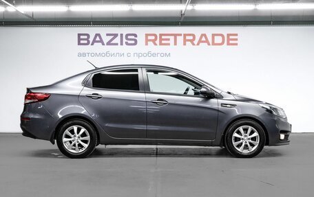 KIA Rio III рестайлинг, 2016 год, 1 290 000 рублей, 5 фотография