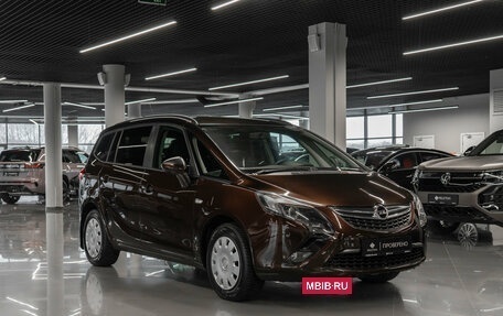 Opel Zafira C рестайлинг, 2012 год, 1 180 000 рублей, 2 фотография