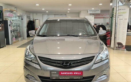 Hyundai Solaris II рестайлинг, 2016 год, 1 050 000 рублей, 4 фотография