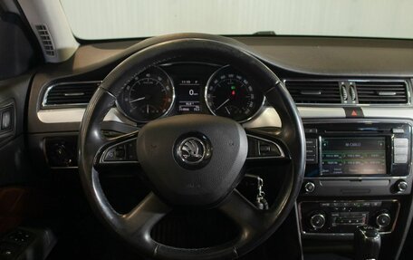 Skoda Superb III рестайлинг, 2014 год, 1 085 000 рублей, 21 фотография