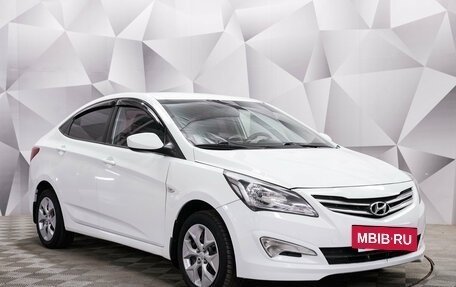 Hyundai Solaris II рестайлинг, 2014 год, 885 000 рублей, 4 фотография