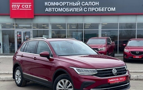 Volkswagen Tiguan II, 2021 год, 3 390 000 рублей, 3 фотография