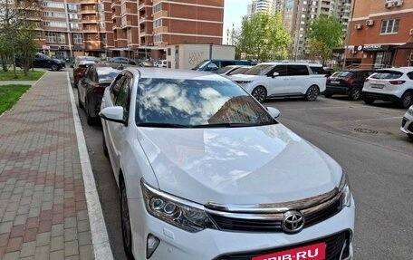 Toyota Camry, 2016 год, 2 160 000 рублей, 2 фотография