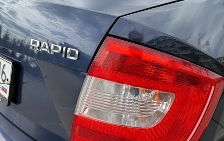 Skoda Rapid I, 2016 год, 870 000 рублей, 21 фотография