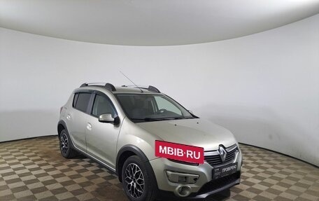 Renault Sandero II рестайлинг, 2015 год, 815 000 рублей, 3 фотография