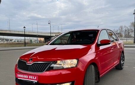 Skoda Rapid I, 2017 год, 1 100 000 рублей, 2 фотография