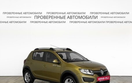 Renault Sandero II рестайлинг, 2017 год, 1 198 000 рублей, 2 фотография