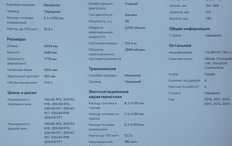 Volkswagen Jetta VI, 2016 год, 1 100 000 рублей, 12 фотография