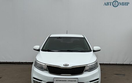 KIA Rio III рестайлинг, 2016 год, 1 192 000 рублей, 2 фотография