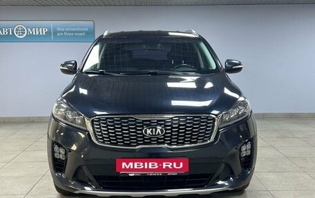KIA Sorento III Prime рестайлинг, 2018 год, 2 426 000 рублей, 2 фотография