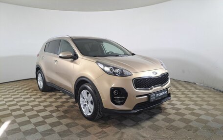 KIA Sportage IV рестайлинг, 2016 год, 1 850 000 рублей, 3 фотография