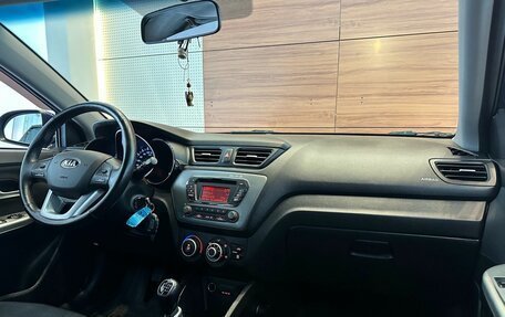 KIA Rio III рестайлинг, 2014 год, 999 000 рублей, 9 фотография