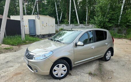 Renault Sandero I, 2010 год, 465 000 рублей, 1 фотография