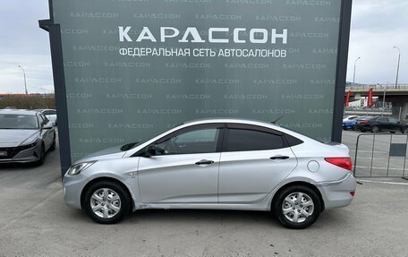 Hyundai Solaris II рестайлинг, 2011 год, 460 000 рублей, 3 фотография