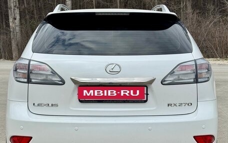 Lexus RX III, 2011 год, 2 049 000 рублей, 6 фотография