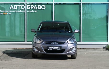 Hyundai Solaris II рестайлинг, 2012 год, 899 000 рублей, 3 фотография
