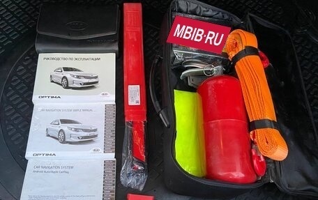 KIA Optima IV, 2017 год, 2 190 000 рублей, 22 фотография