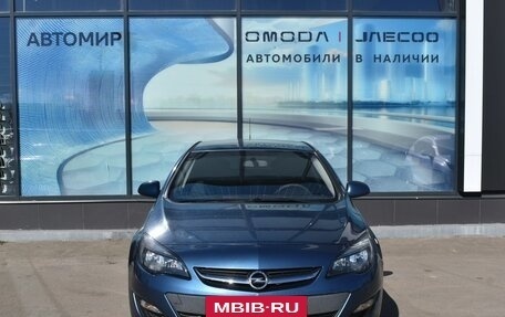 Opel Astra J, 2012 год, 654 000 рублей, 2 фотография
