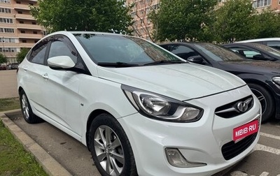 Hyundai Solaris II рестайлинг, 2011 год, 840 000 рублей, 1 фотография