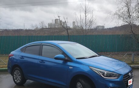 Hyundai Solaris II рестайлинг, 2018 год, 1 400 000 рублей, 3 фотография