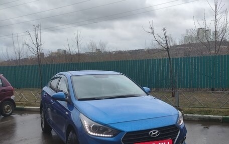 Hyundai Solaris II рестайлинг, 2018 год, 1 400 000 рублей, 14 фотография