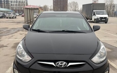 Hyundai Solaris II рестайлинг, 2011 год, 750 000 рублей, 1 фотография