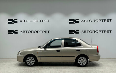 Hyundai Accent II, 2007 год, 449 000 рублей, 4 фотография