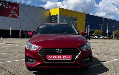 Hyundai Solaris II рестайлинг, 2017 год, 1 150 000 рублей, 9 фотография