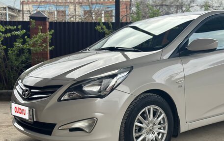 Hyundai Solaris II рестайлинг, 2015 год, 1 200 000 рублей, 13 фотография