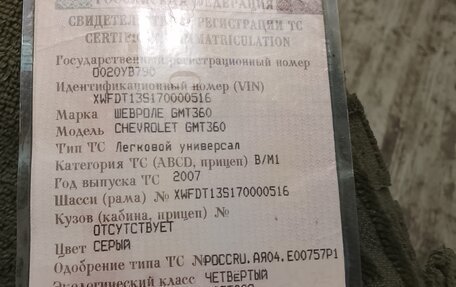 Chevrolet TrailBlazer II, 2007 год, 750 000 рублей, 1 фотография