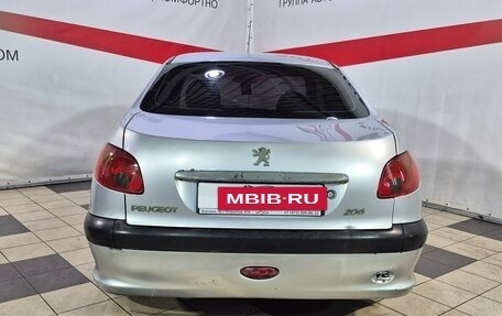 Peugeot 206, 2007 год, 250 000 рублей, 6 фотография