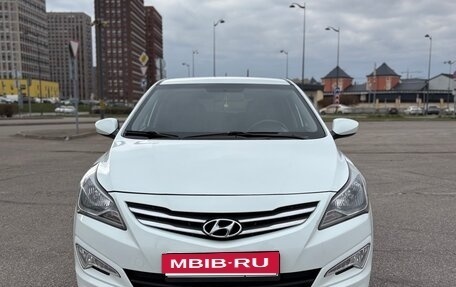 Hyundai Solaris II рестайлинг, 2014 год, 1 100 000 рублей, 2 фотография