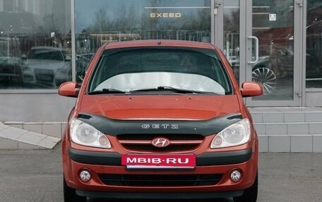 Hyundai Getz I рестайлинг, 2008 год, 580 000 рублей, 2 фотография
