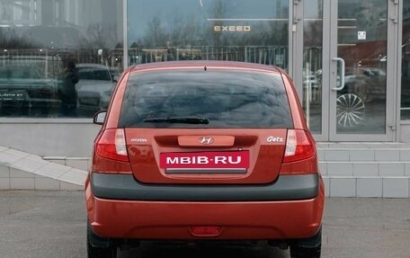 Hyundai Getz I рестайлинг, 2008 год, 580 000 рублей, 6 фотография