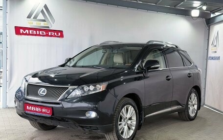 Lexus RX III, 2010 год, 1 799 000 рублей, 1 фотография