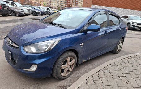 Hyundai Solaris II рестайлинг, 2012 год, 670 000 рублей, 6 фотография