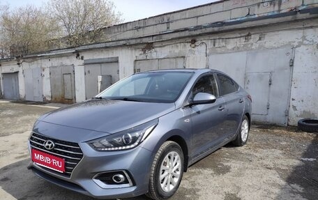 Hyundai Solaris II рестайлинг, 2017 год, 1 375 000 рублей, 1 фотография