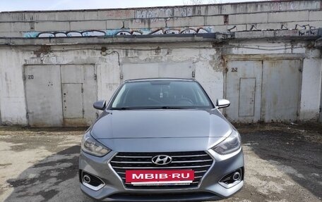 Hyundai Solaris II рестайлинг, 2017 год, 1 375 000 рублей, 3 фотография