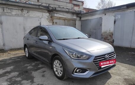 Hyundai Solaris II рестайлинг, 2017 год, 1 375 000 рублей, 2 фотография