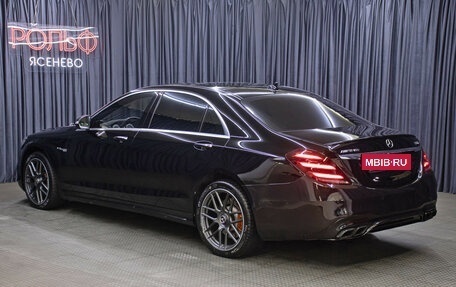 Mercedes-Benz S-Класс AMG, 2017 год, 5 398 000 рублей, 7 фотография