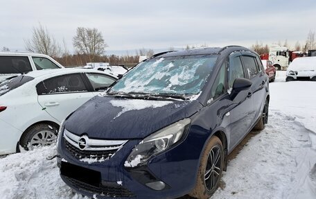 Opel Zafira C рестайлинг, 2012 год, 530 000 рублей, 34 фотография