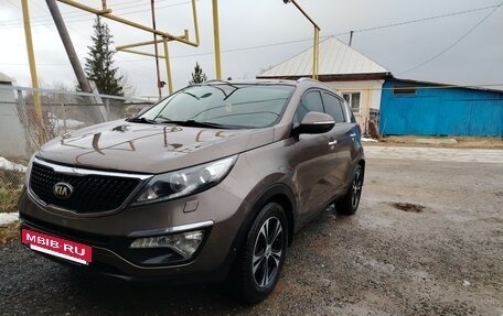 KIA Sportage III, 2014 год, 1 480 000 рублей, 2 фотография