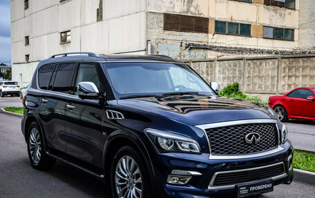 Infiniti QX80 I рестайлинг, 2017 год, 3 450 000 рублей, 4 фотография