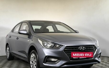 Hyundai Solaris II рестайлинг, 2017 год, 1 350 000 рублей, 3 фотография