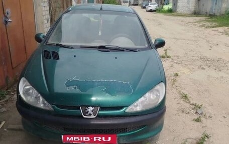 Peugeot 206, 2002 год, 50 000 рублей, 1 фотография