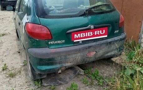 Peugeot 206, 2002 год, 50 000 рублей, 2 фотография