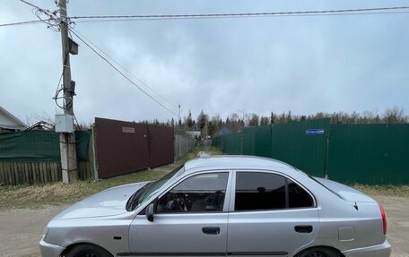 Hyundai Accent II, 2004 год, 190 000 рублей, 4 фотография