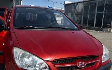 Hyundai Getz I рестайлинг, 2008 год, 480 000 рублей, 1 фотография