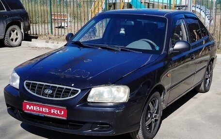 Hyundai Accent II, 2007 год, 250 000 рублей, 1 фотография