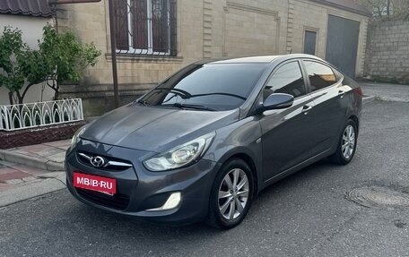 Hyundai Solaris II рестайлинг, 2011 год, 630 000 рублей, 1 фотография